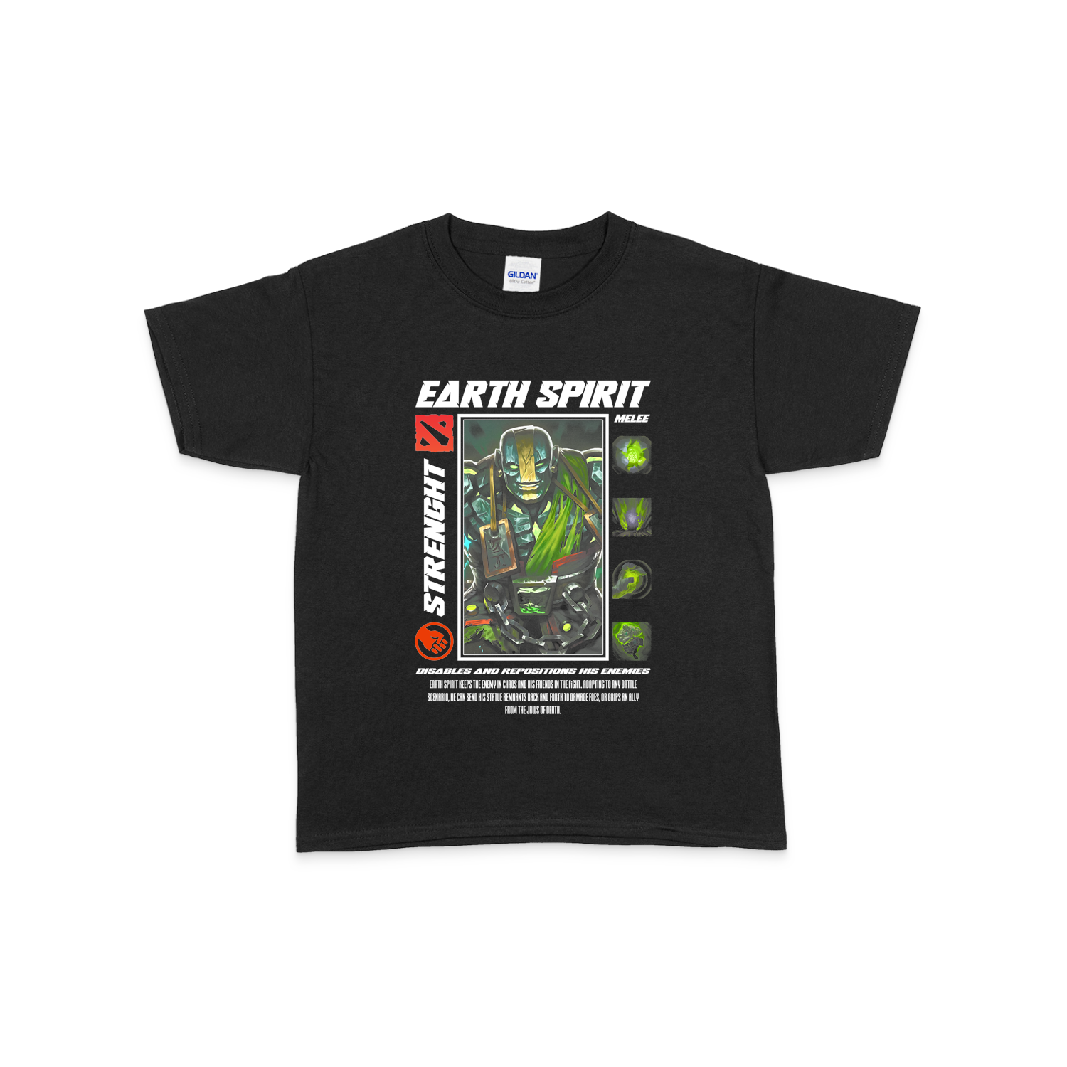 Дитяча футболка "EARTH SPIRIT - HALFTONE" - Futboss