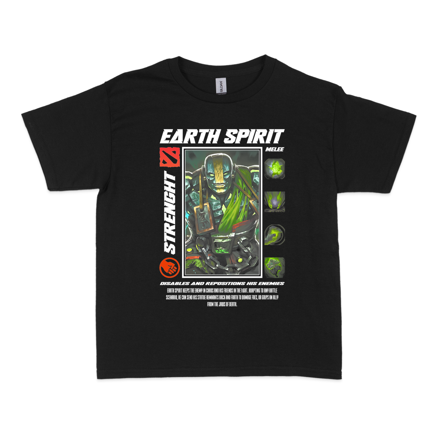 Чоловіча футболка "EARTH SPIRIT - HALFTONE" - Futboss