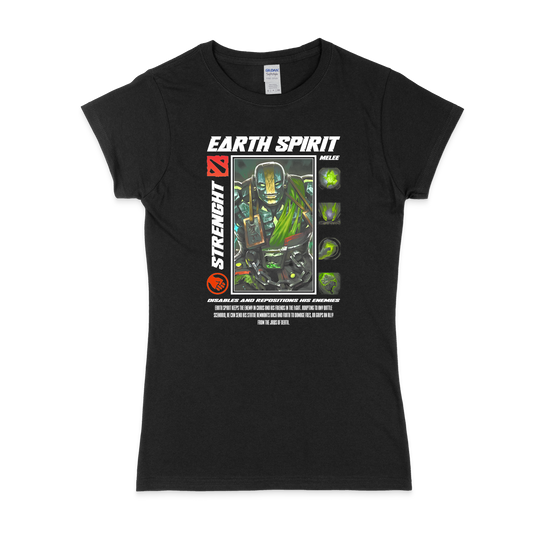 Жіноча футболка "EARTH SPIRIT - HALFTONE" - Futboss