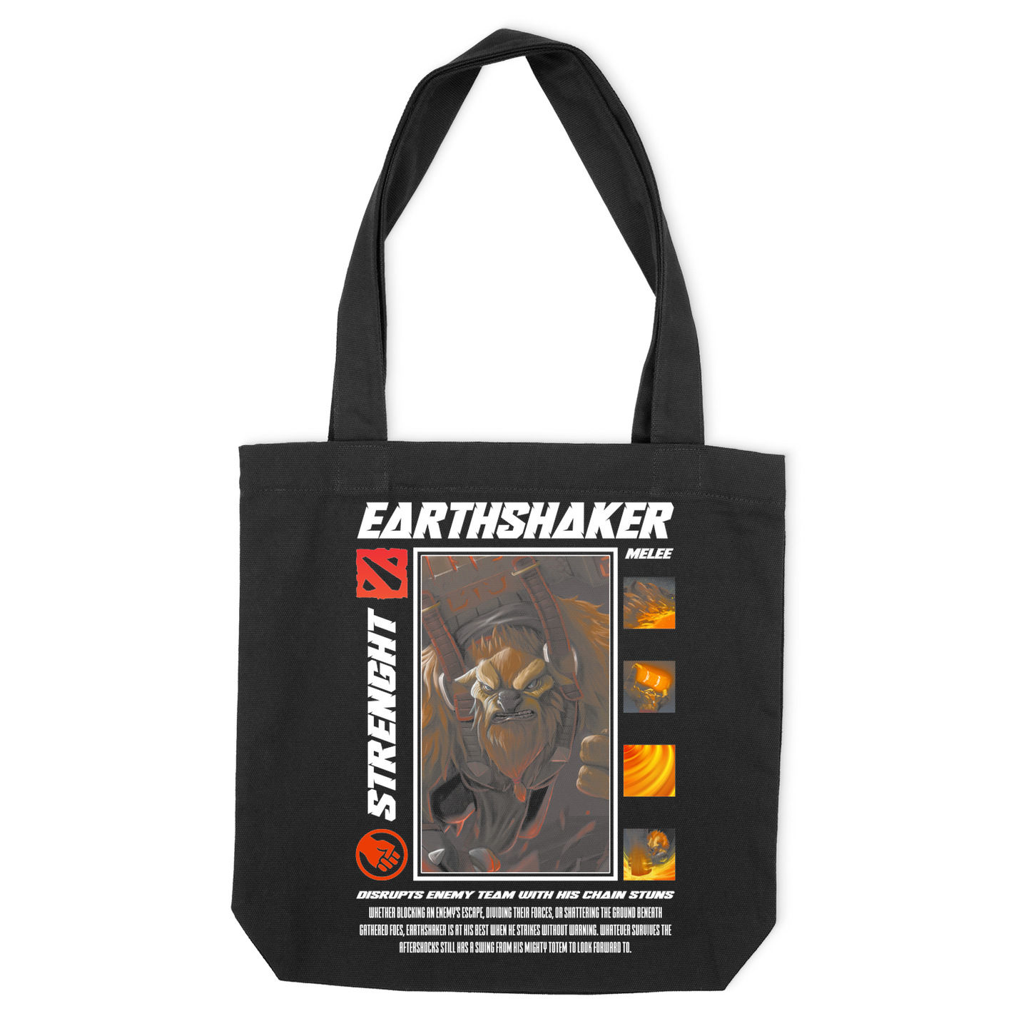 Еко сумка "EARTHSHAKER - HALFTONE" - Futboss