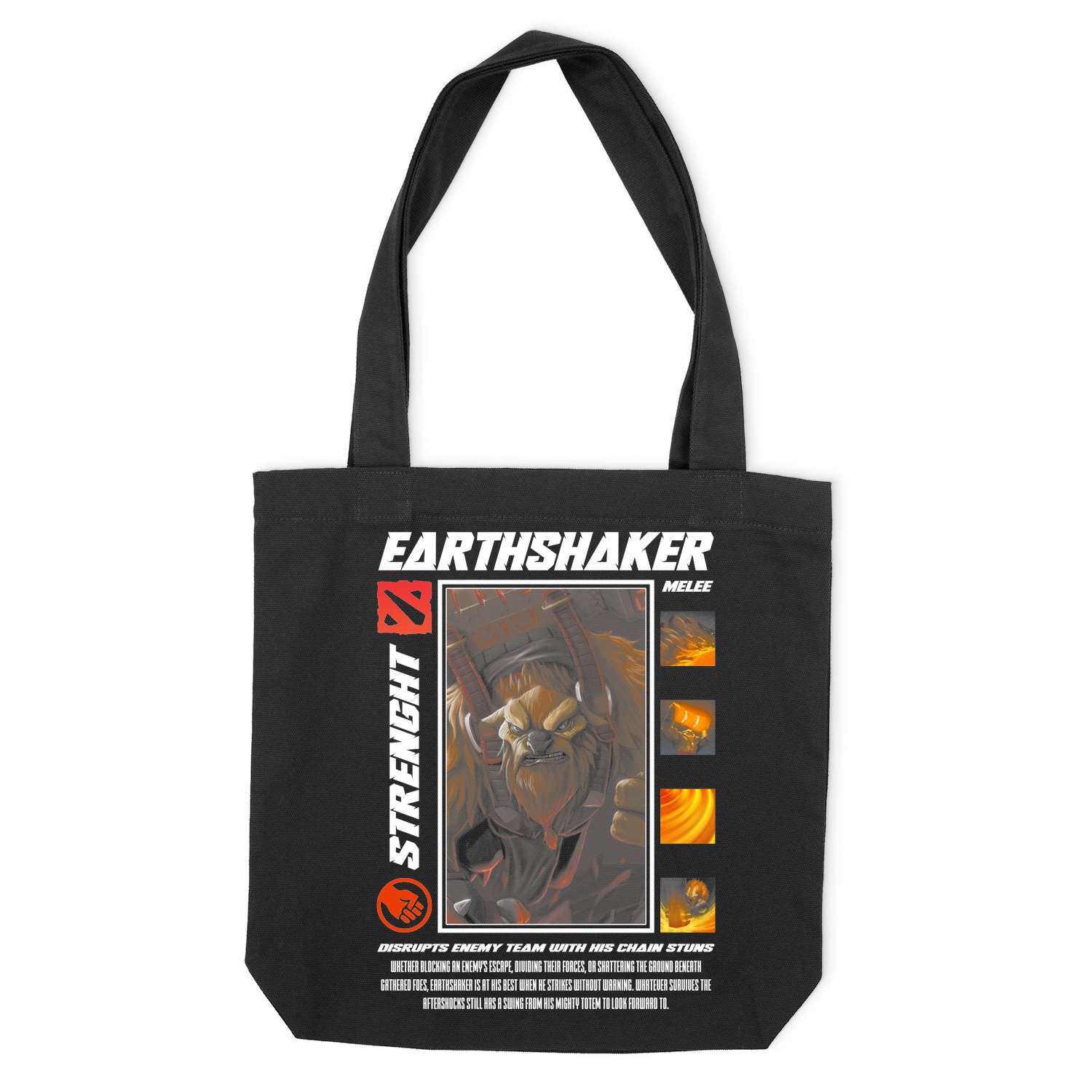 Еко сумка "EARTHSHAKER - HALFTONE" - Futboss