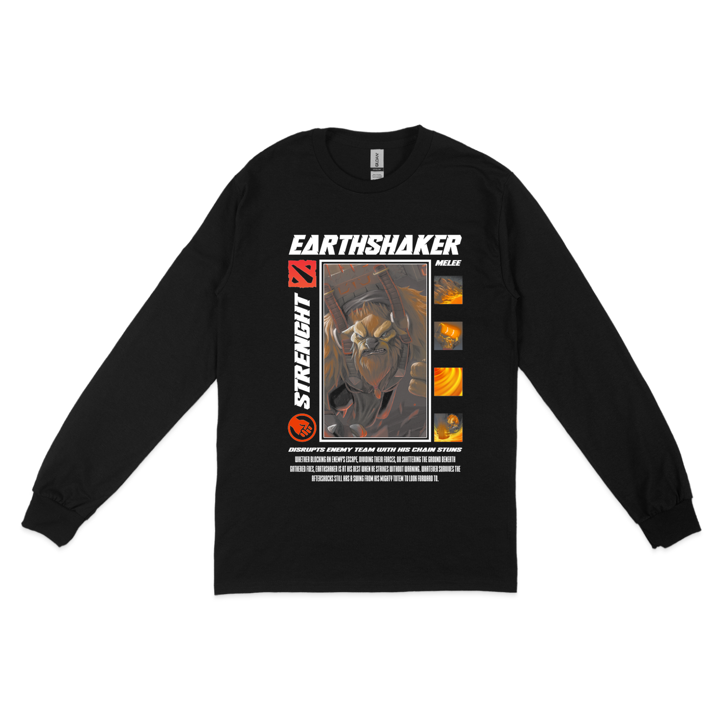 Світшот "EARTHSHAKER - HALFTONE" - Futboss