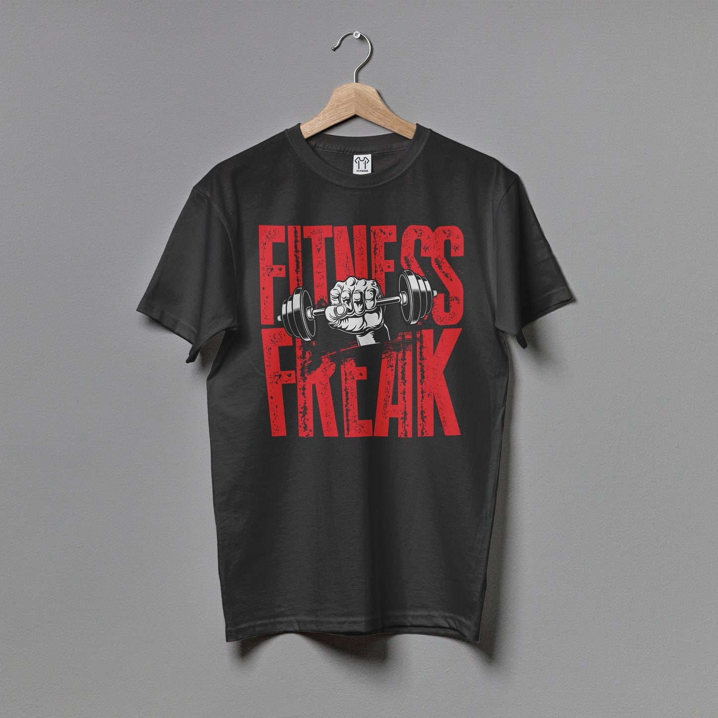 Чоловіча футболка "Fitnes freak"