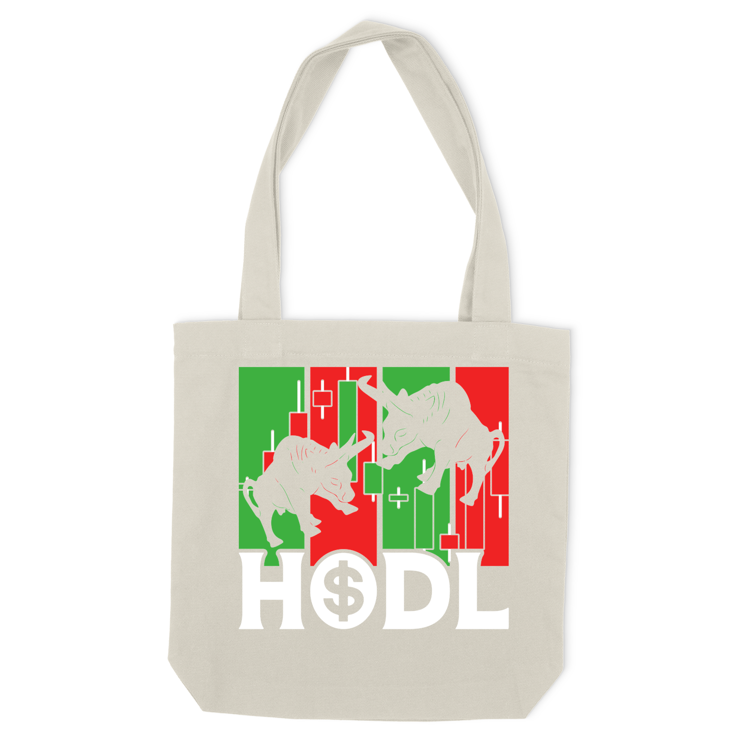 Еко сумка "HODL Биків"