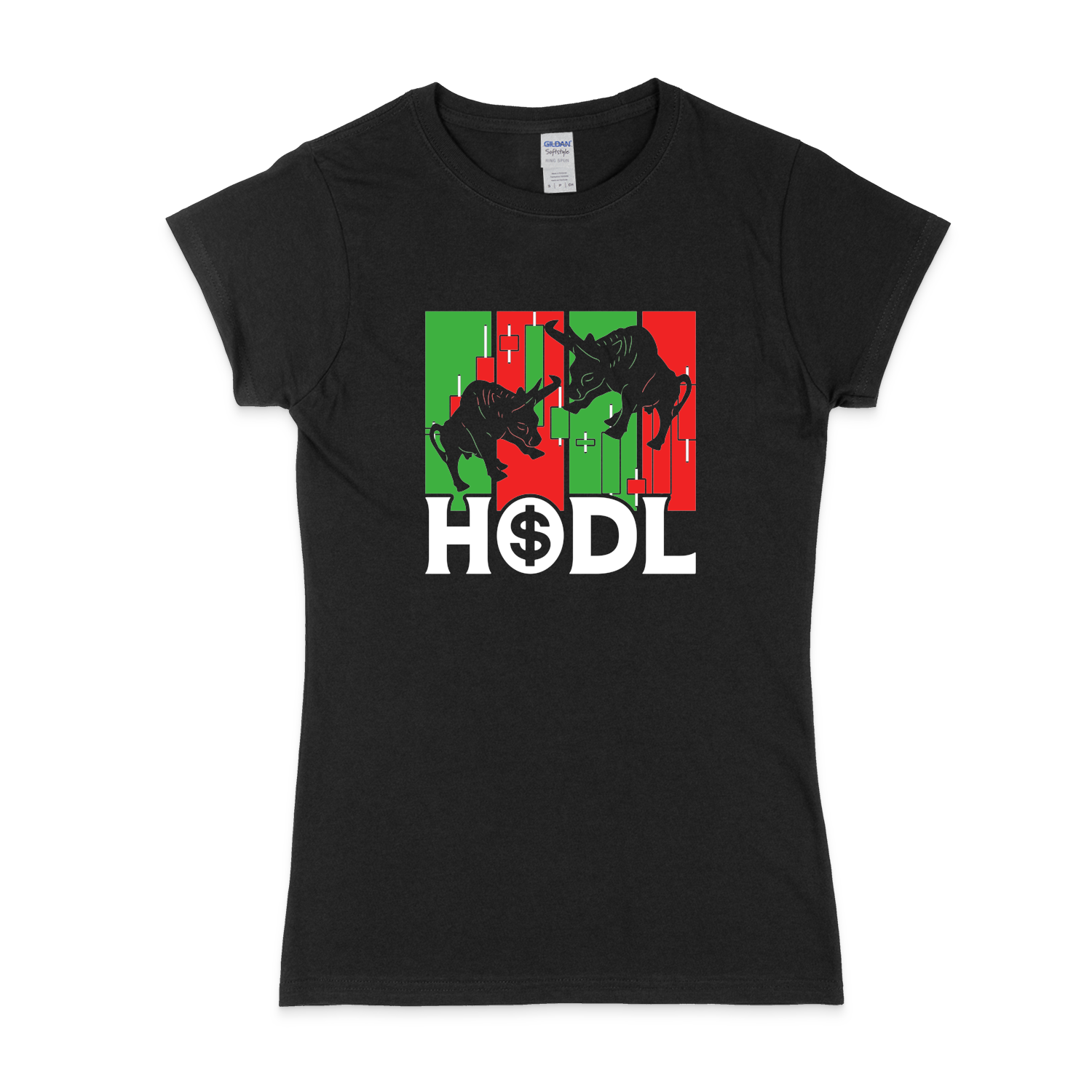 Жіноча футболка "HODL Биків"