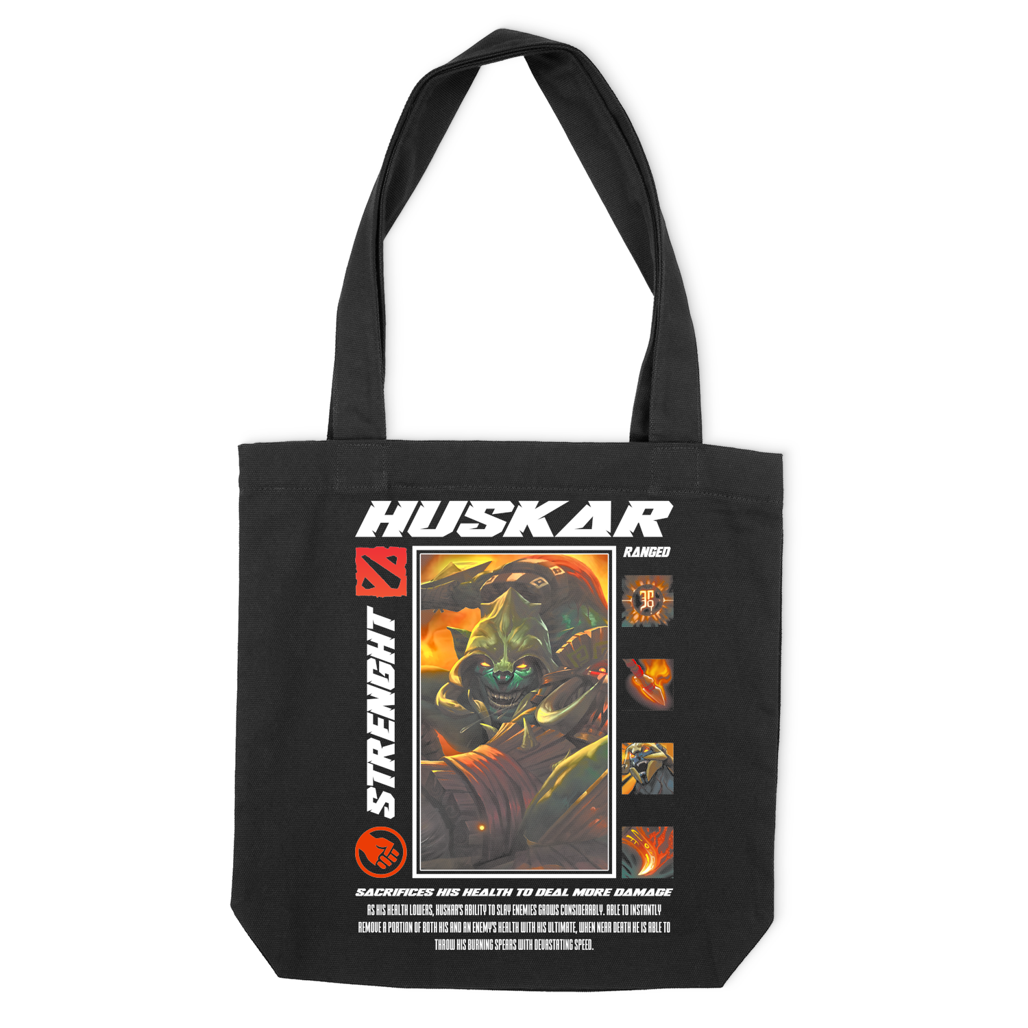 Еко сумка "HUSKAR - HALFTONE" - Futboss