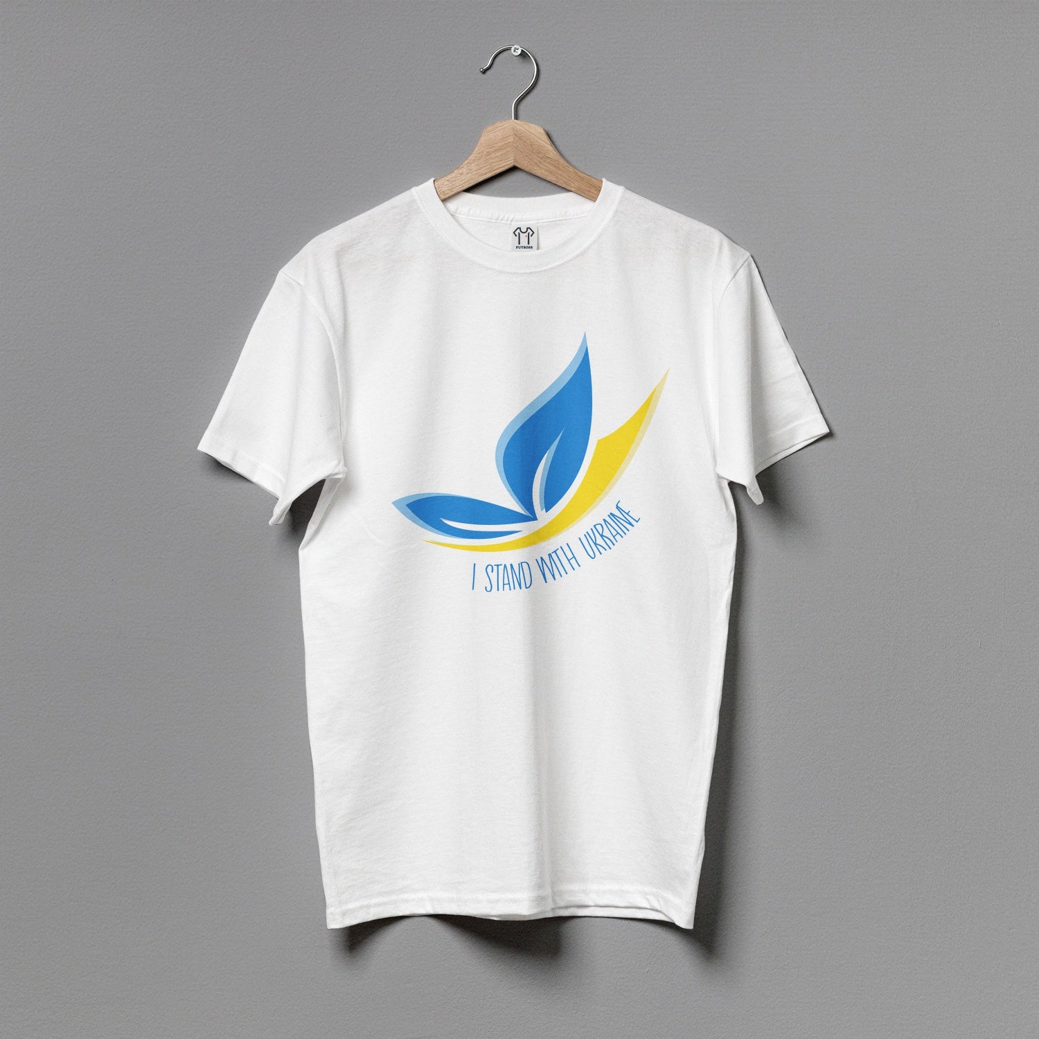 Чоловіча футболка "I stand with Ukraine"