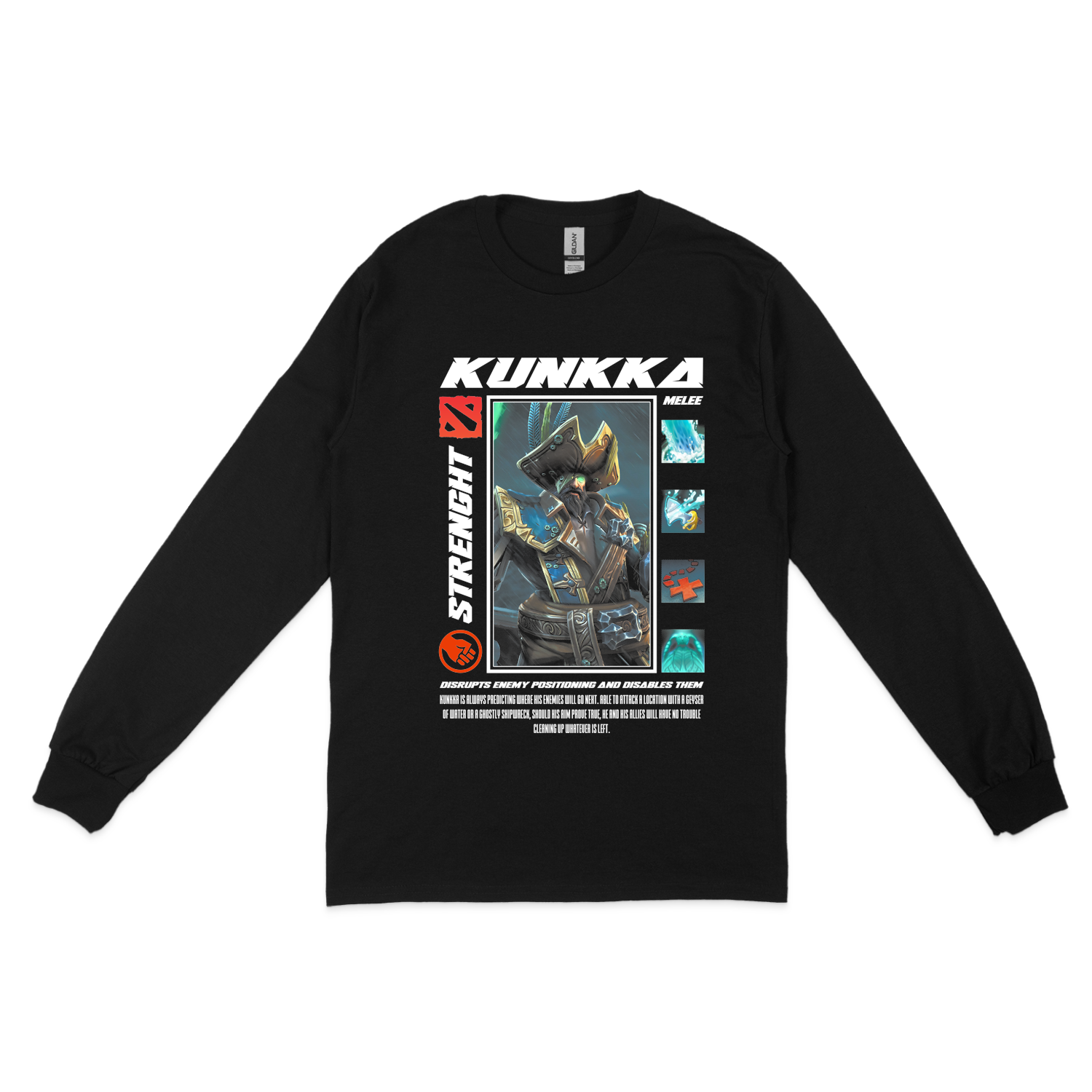 Світшот "KUNKKA - HALFTONE" - Futboss