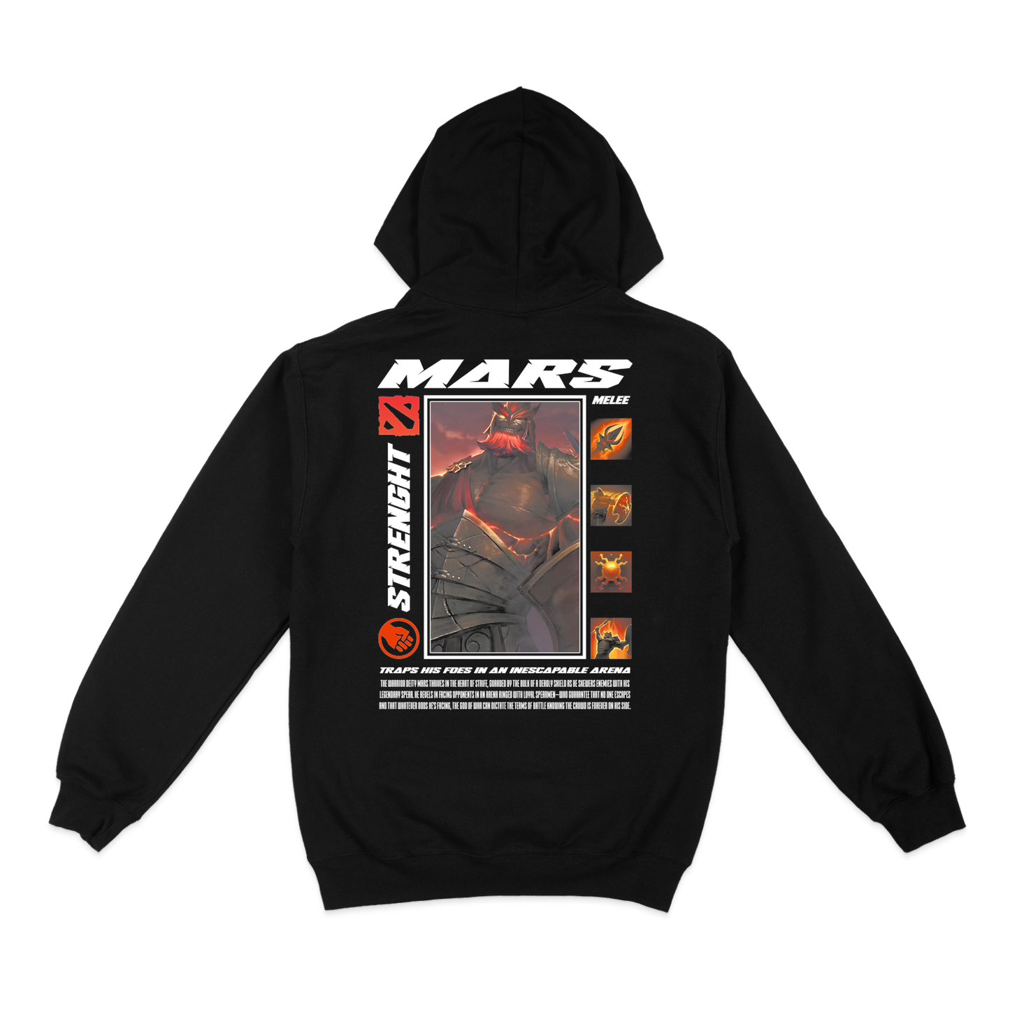 Толстовка (худі) "MARS - HALFTONE" - Futboss