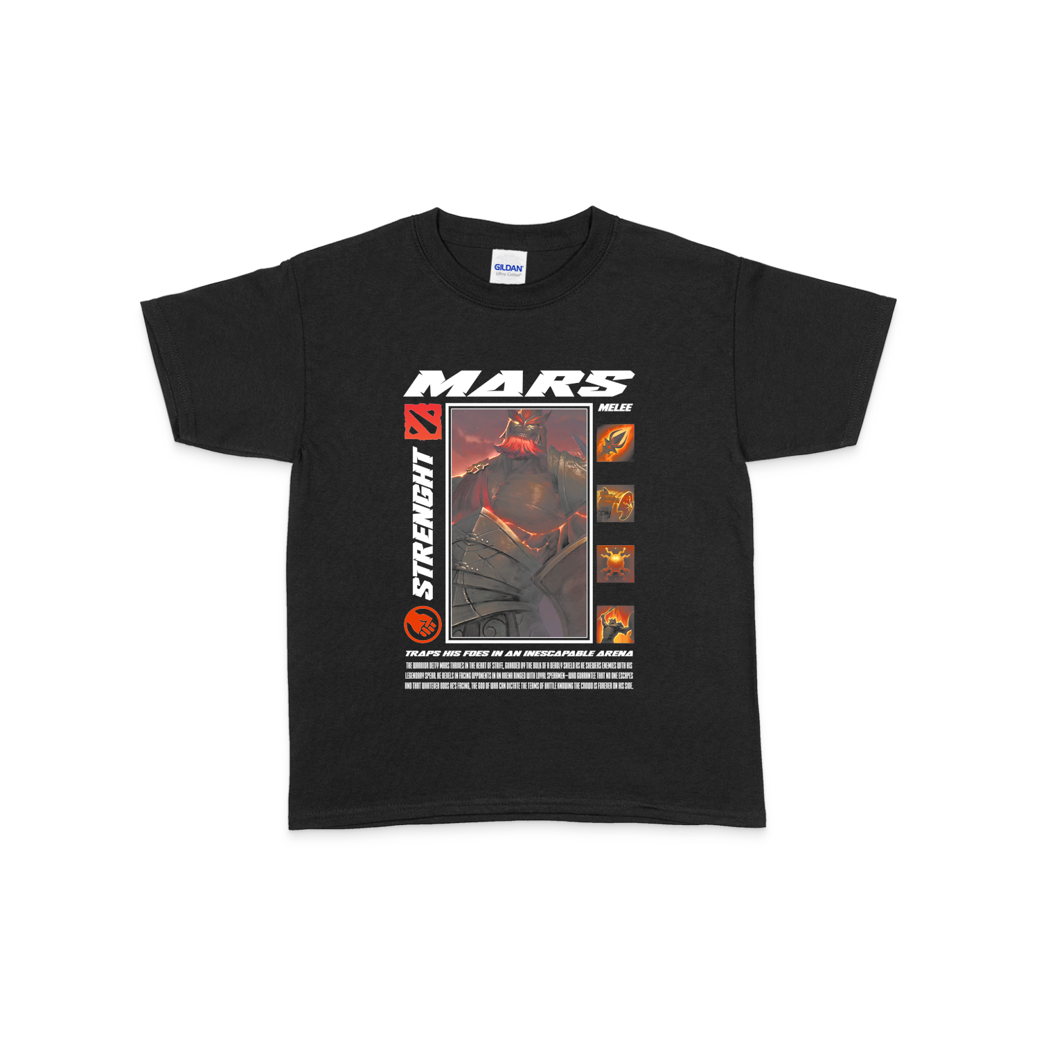 Дитяча футболка "MARS - HALFTONE" - Futboss