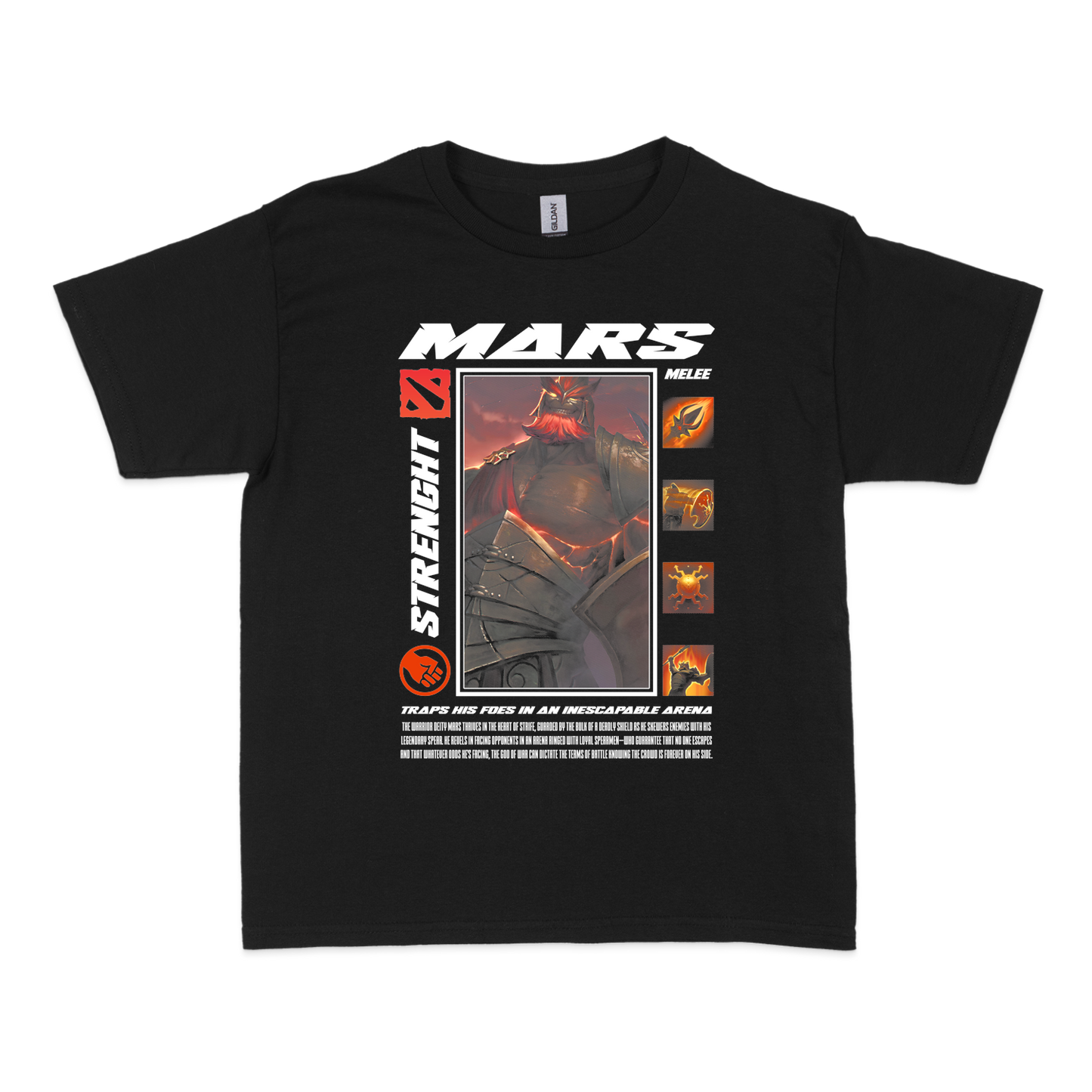 Чоловіча футболка "MARS - HALFTONE" - Futboss