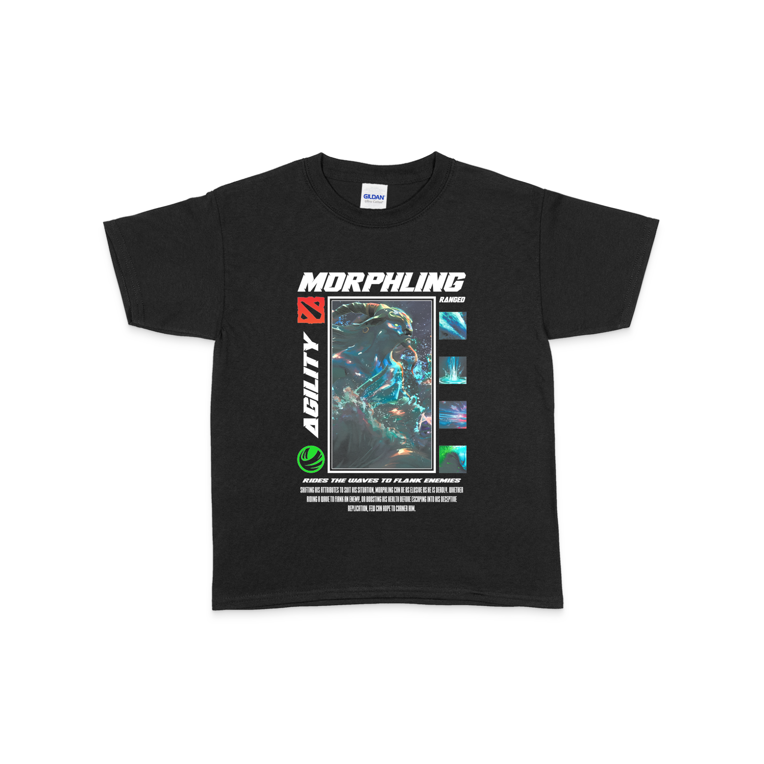 Дитяча футболка "MORPHLING - HALFTONE" - Futboss