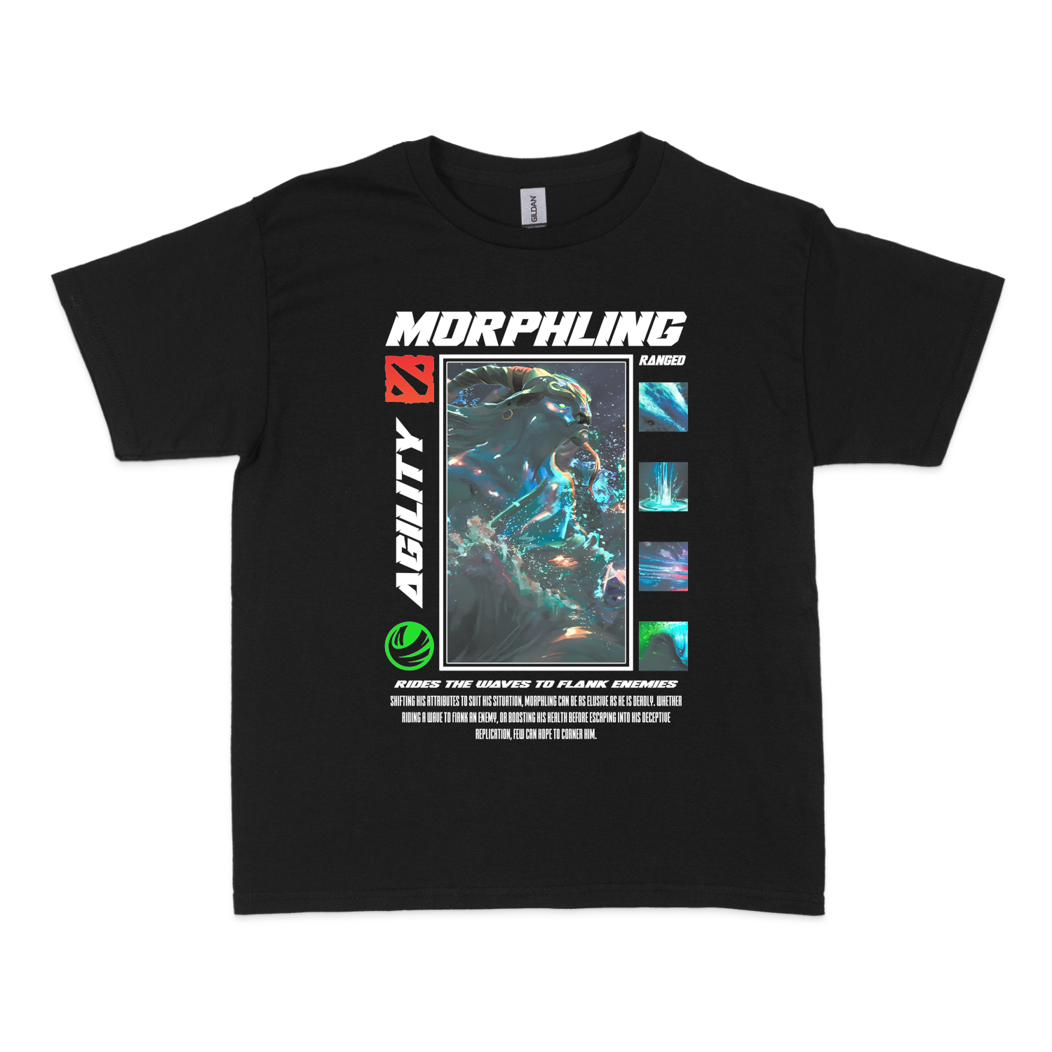 Чоловіча футболка "MORPHLING - HALFTONE" - Futboss