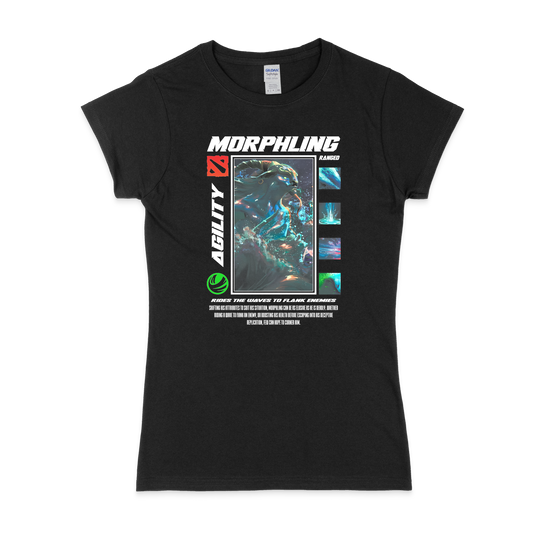 Жіноча футболка "MORPHLING - HALFTONE" - Futboss