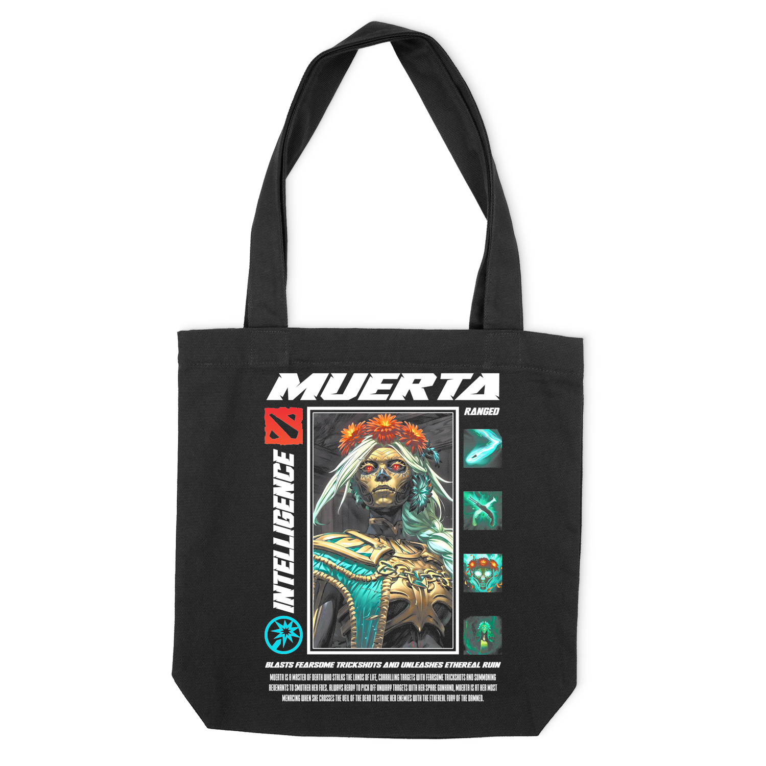 Еко сумка "MUERTA - HALFTONE" - Futboss