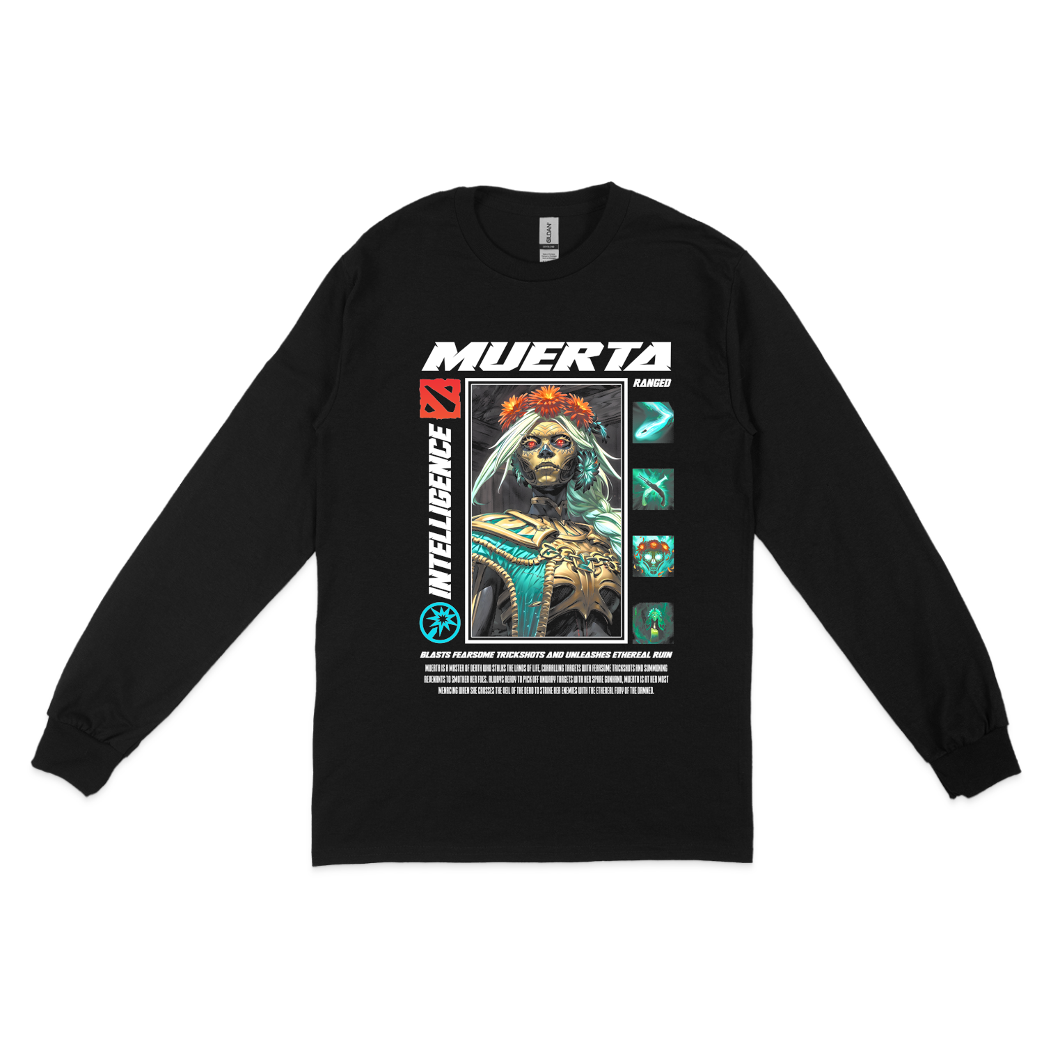 Світшот "MUERTA - HALFTONE" - Futboss