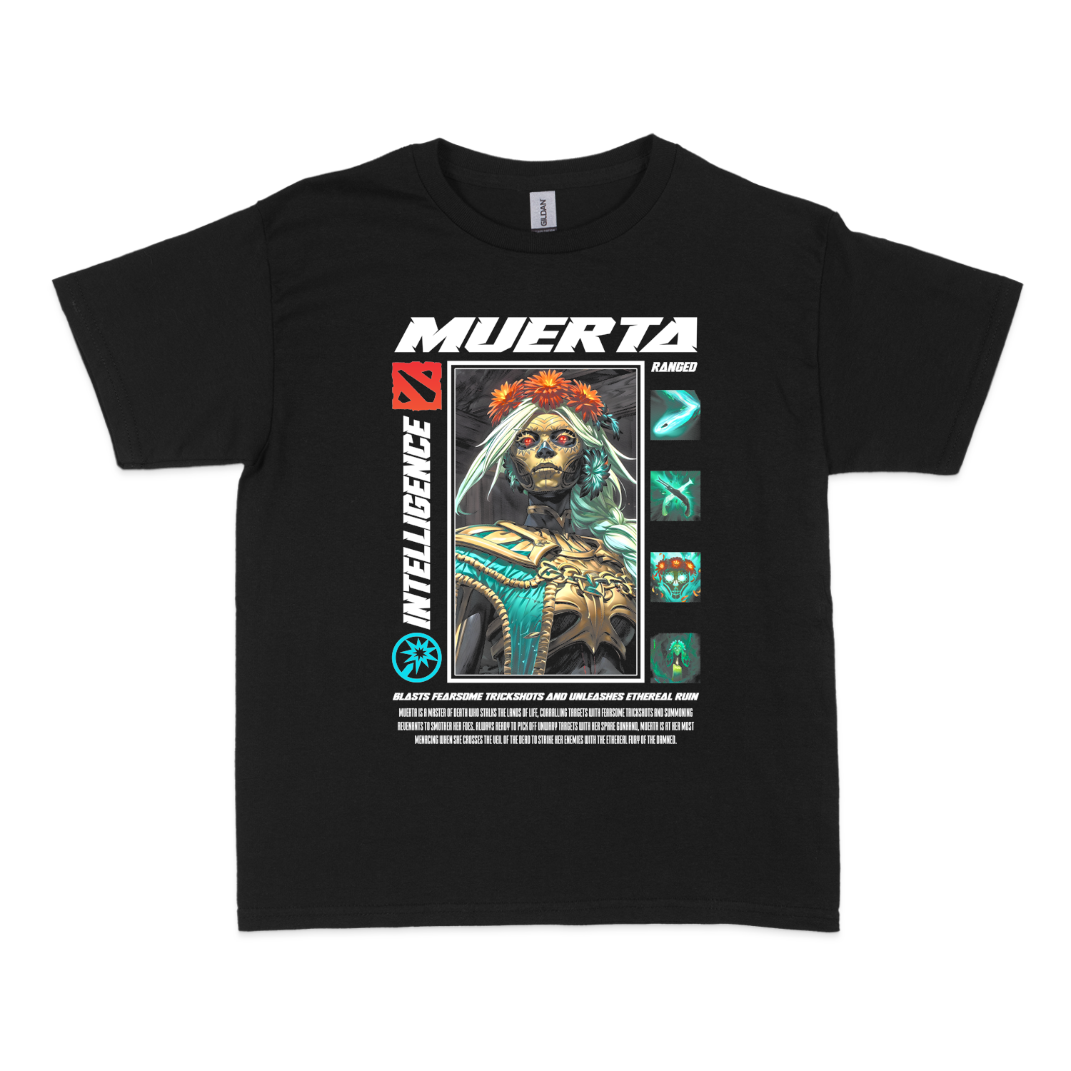 Чоловіча футболка "MUERTA - HALFTONE" - Futboss