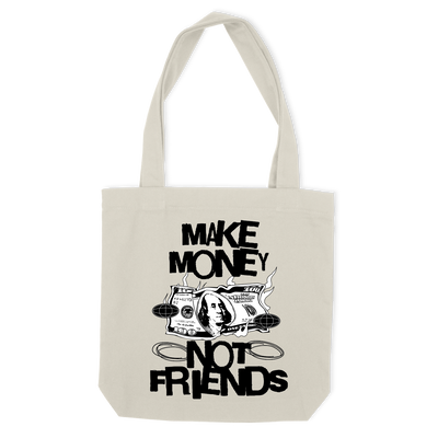 Еко сумка "Make money not friends"