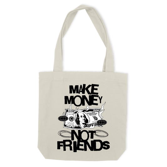 Еко сумка "Make money not friends" - Futboss