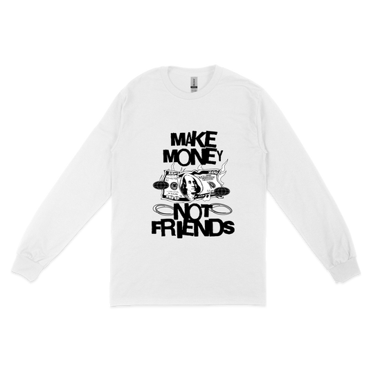 Світшот "Make money not friends" - Futboss