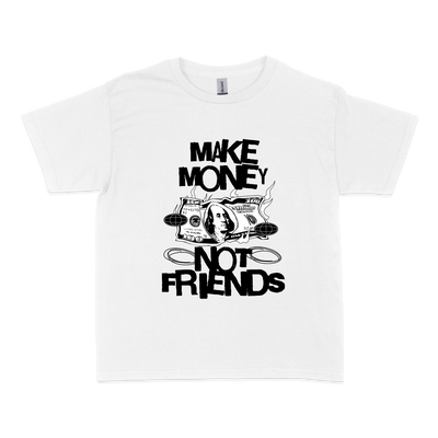 Чоловіча футболка "Make money not friends"