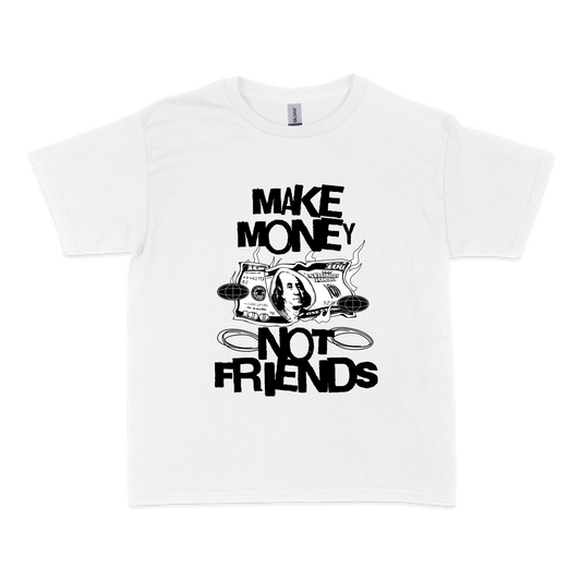 Чоловіча футболка "Make money not friends" - Futboss