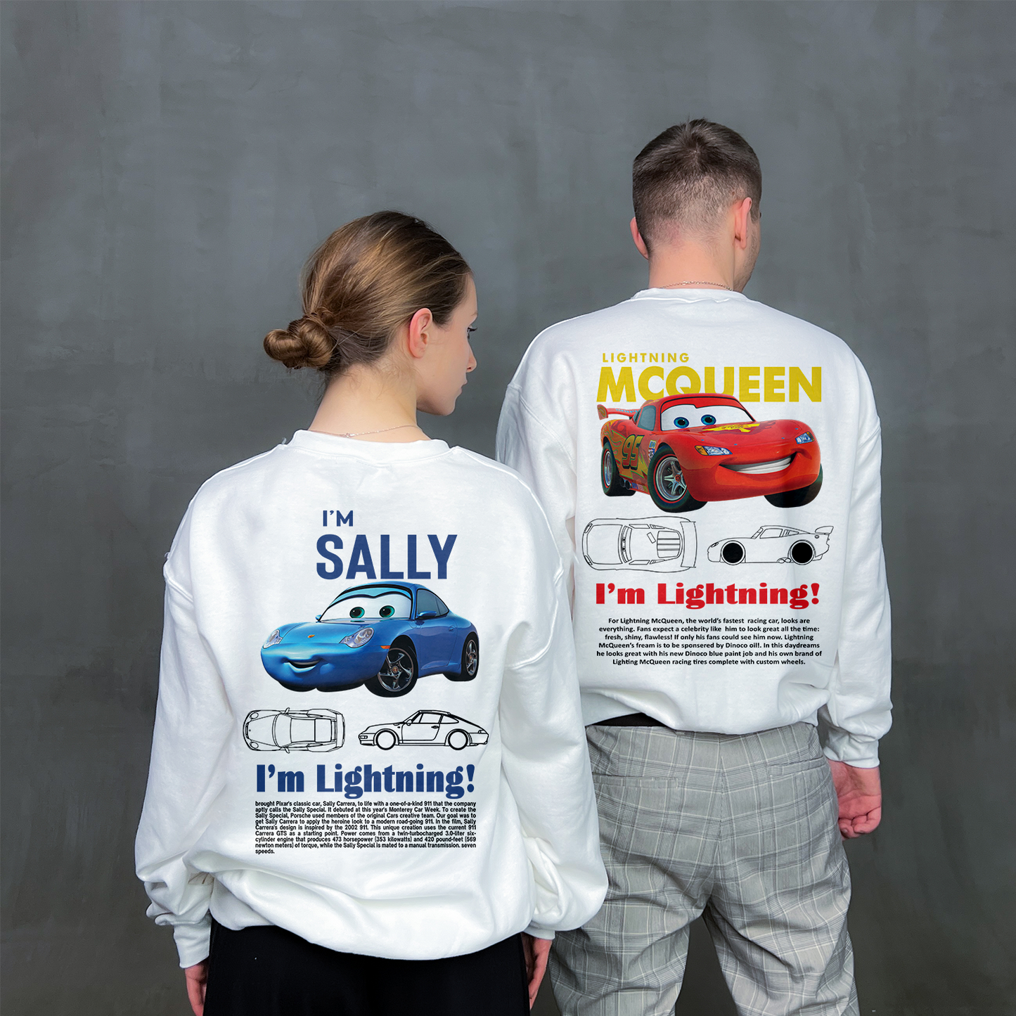 Парні світшоти "McQueen and Sally"