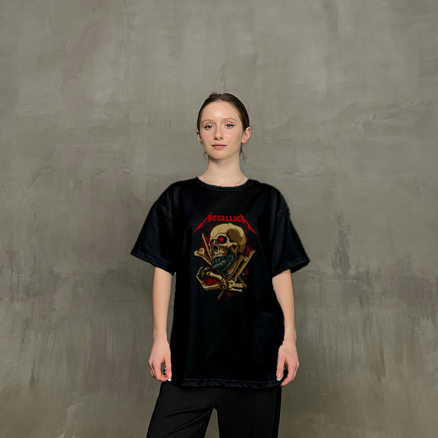 Жіноча футболка "Metallica Skull"