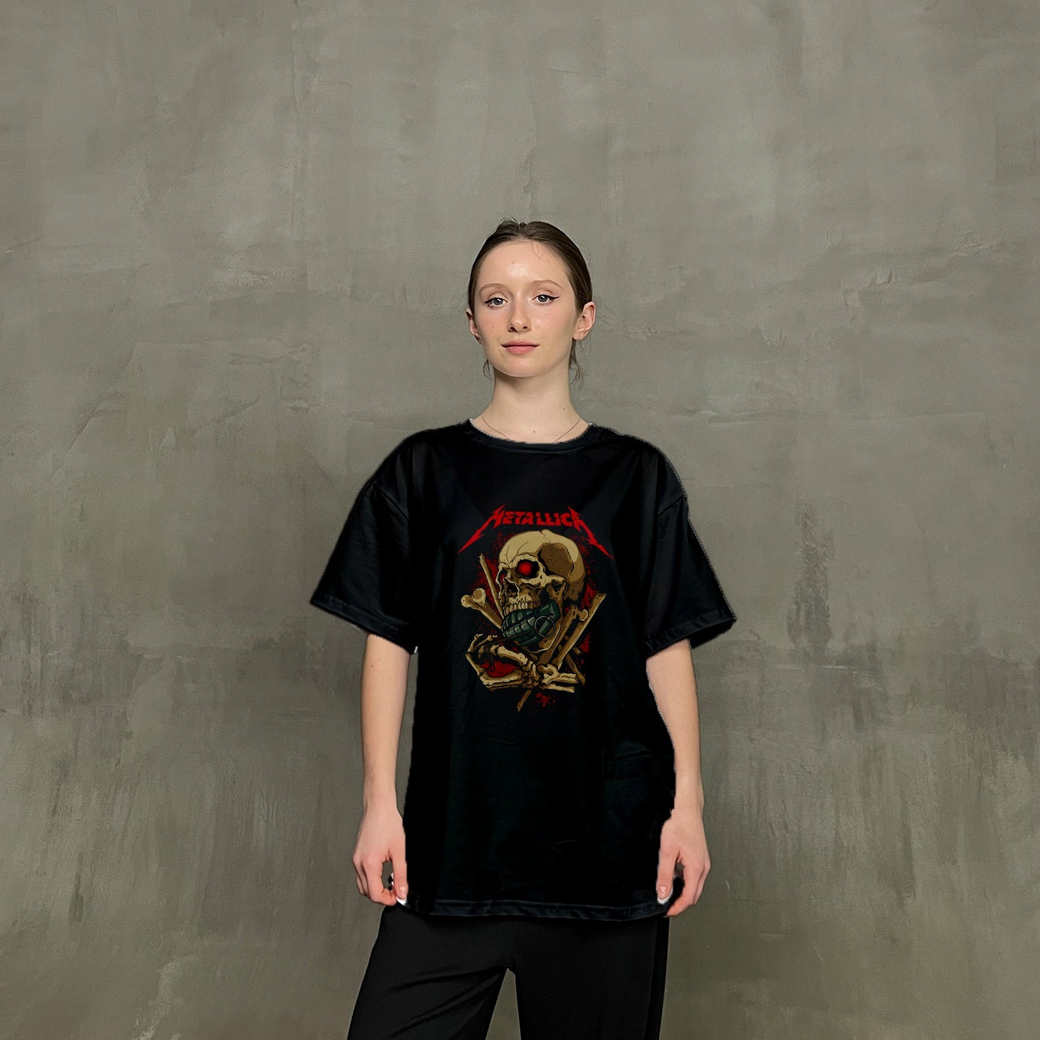 Жіноча футболка "Metallica Skull"