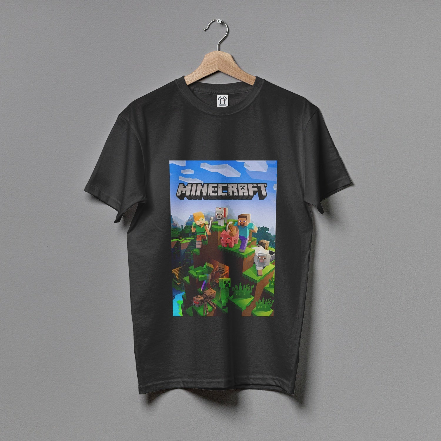 Жіноча футболка "Minecraft"