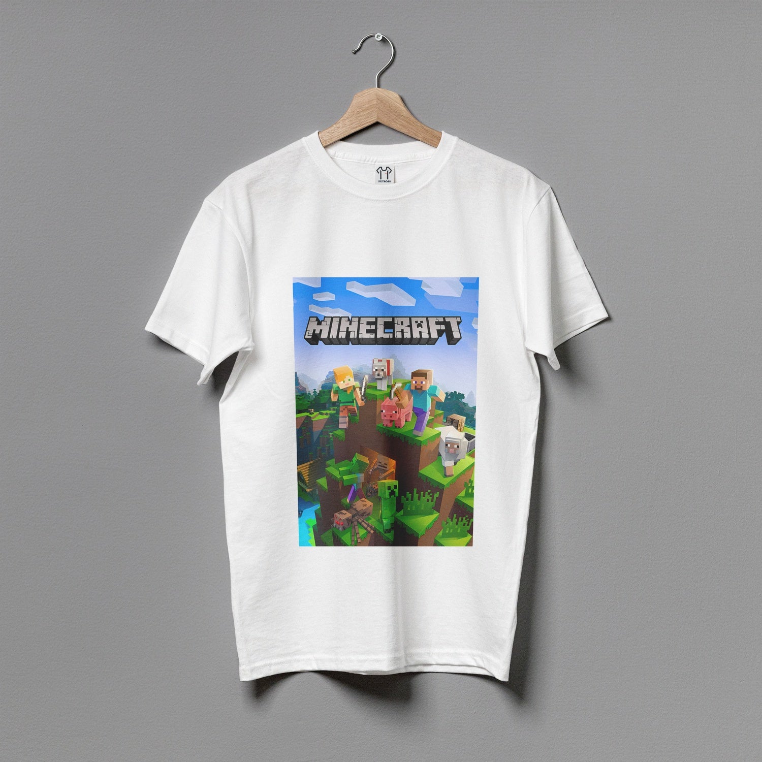 Жіноча футболка "Minecraft"