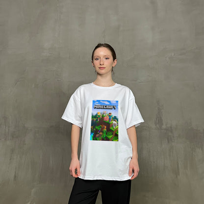 Жіноча футболка "Minecraft"