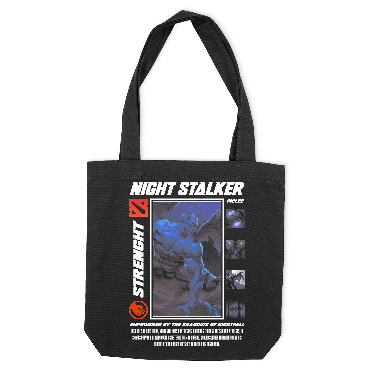 Еко сумка "NIGHT STALKER - HALFTONE"