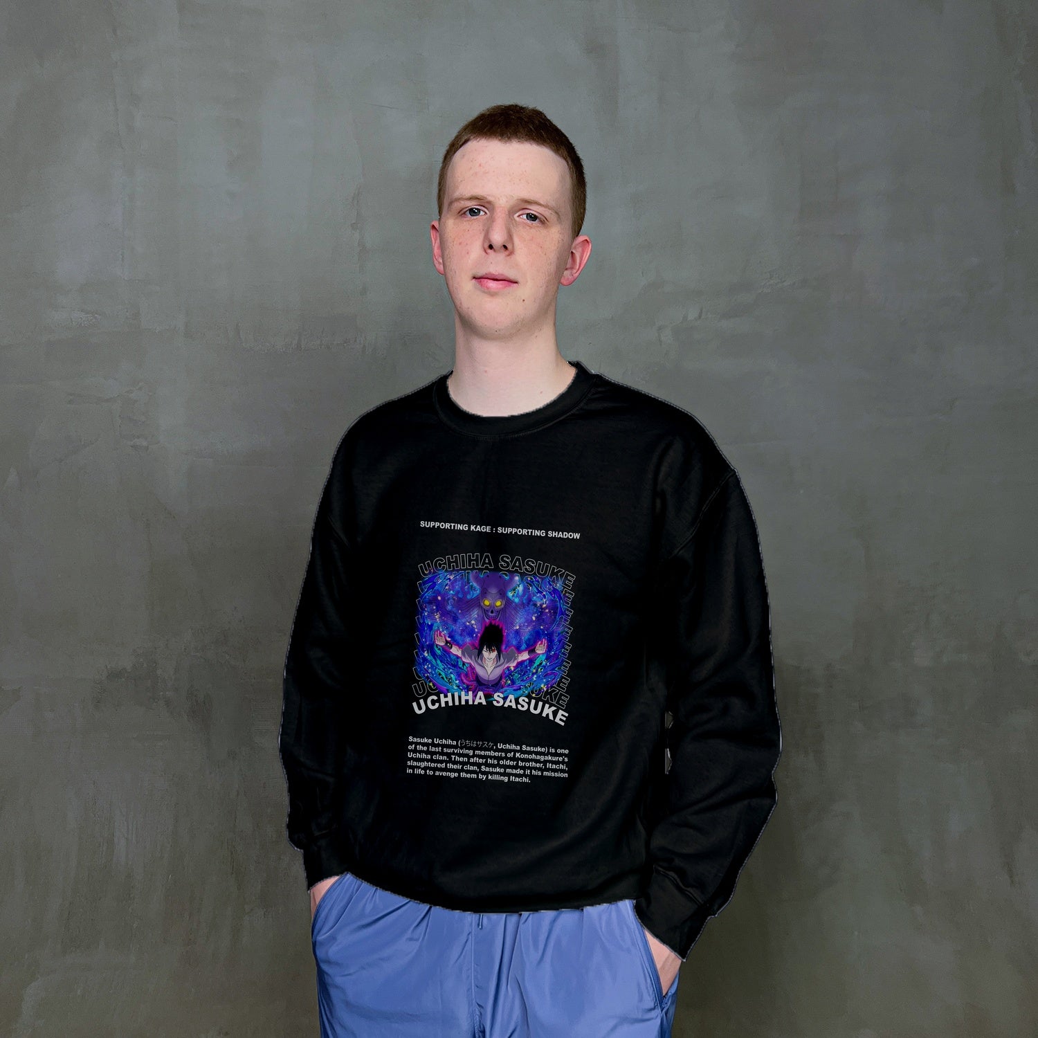 Світшот "Naruto Supporting Kage Supporting Shadow demon"