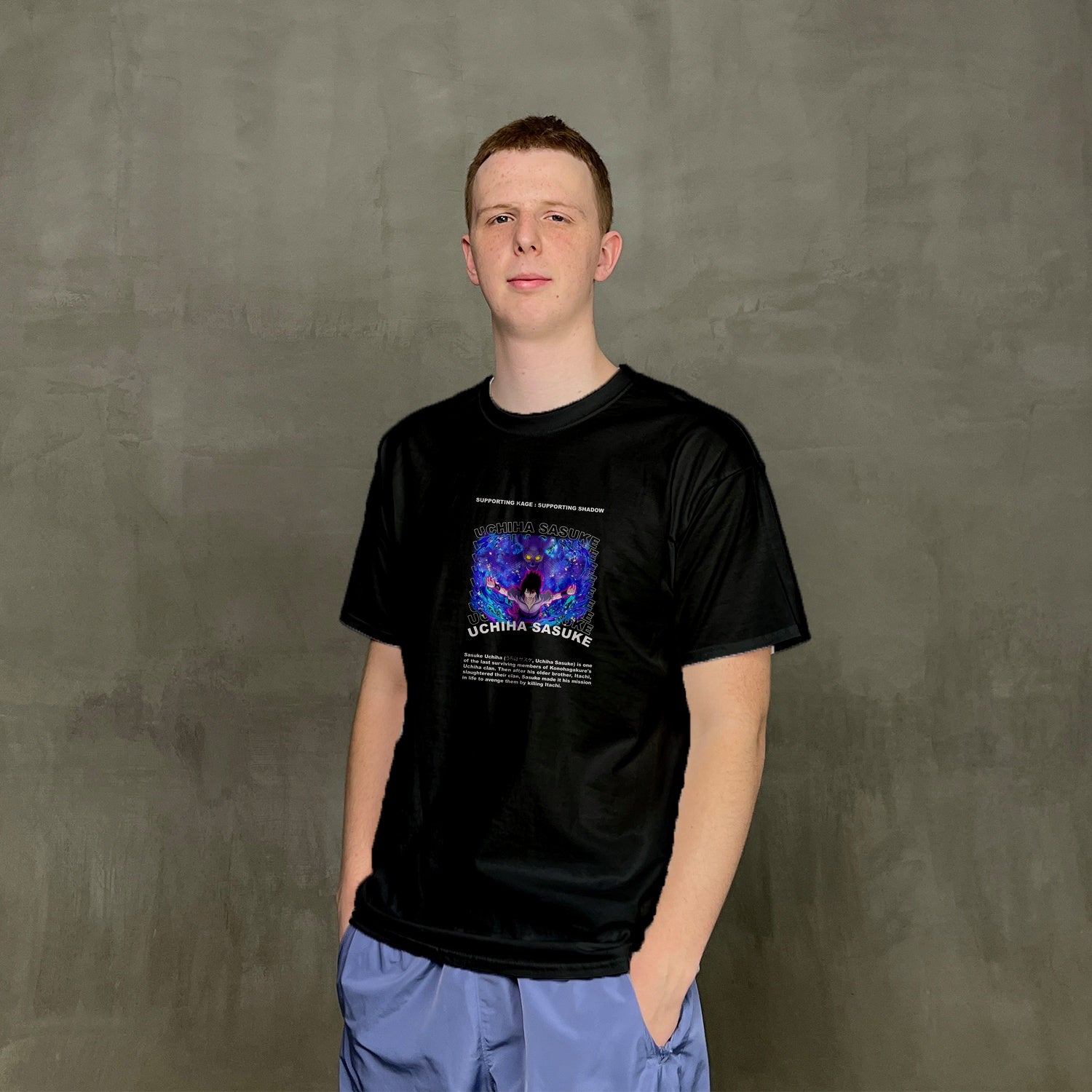 Чоловіча футболка "Naruto Supporting Kage Supporting Shadow demon"