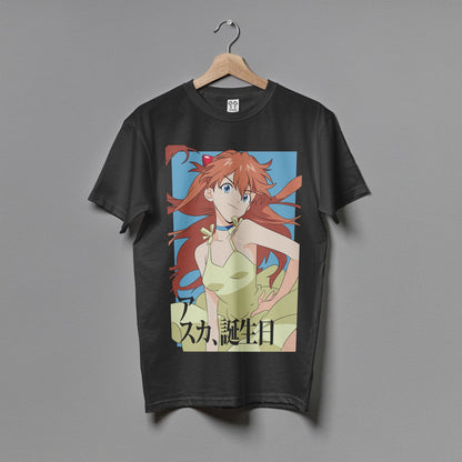 Жіноча футболка "Neon Genesis Evangelion Aska"