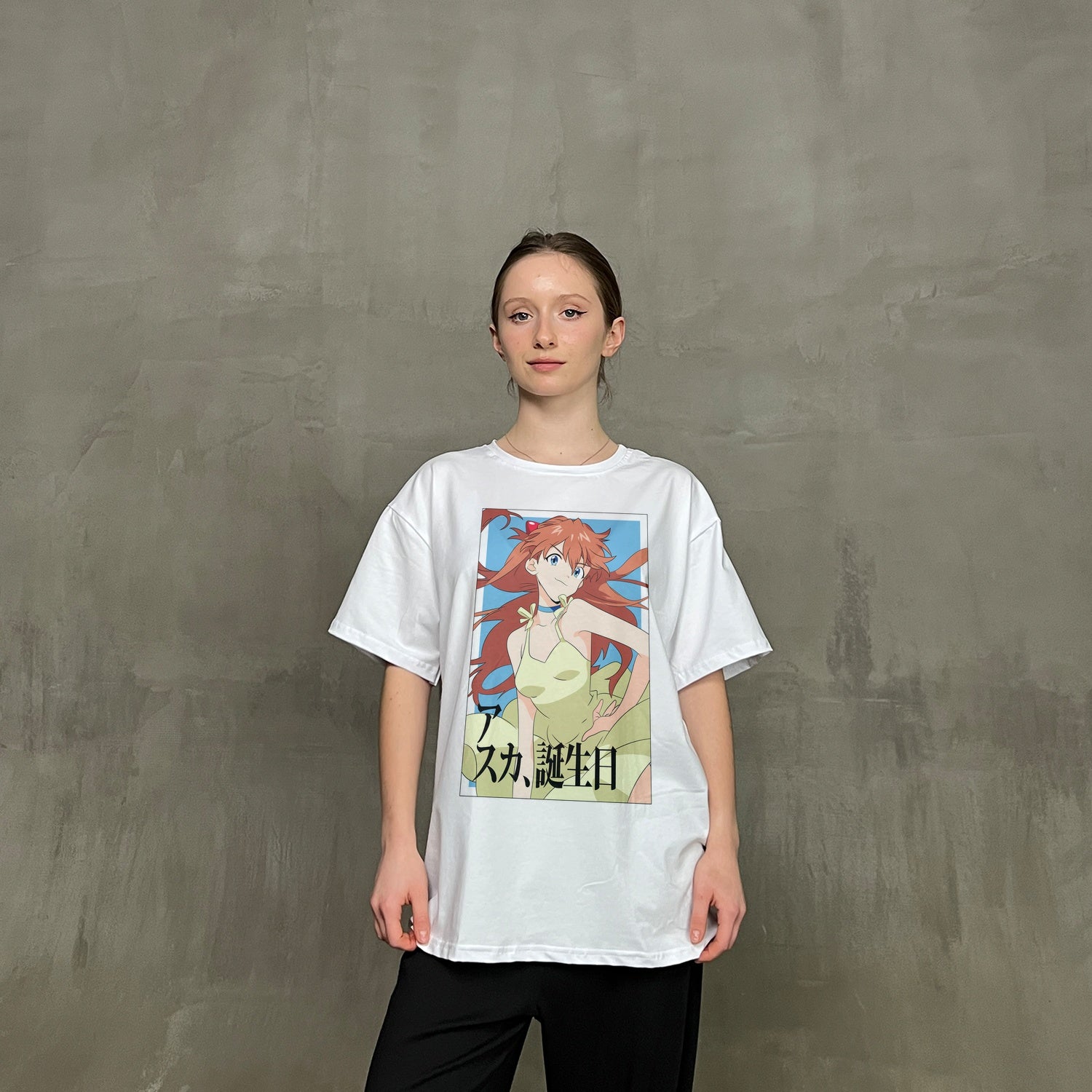 Жіноча футболка "Neon Genesis Evangelion Aska"