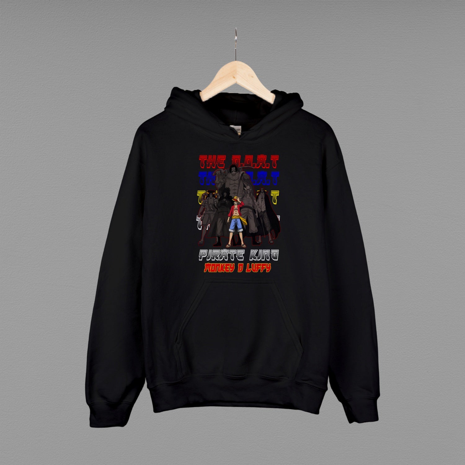 Толстовка (худі) "Onepiece G.O.A.T"