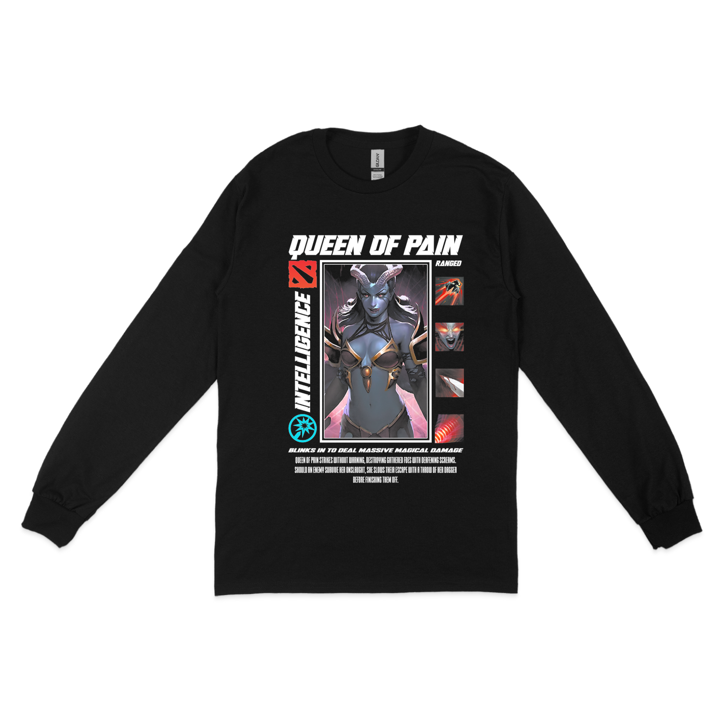 Світшот "QUEEN OF PAIN - HALFTONE" - Futboss