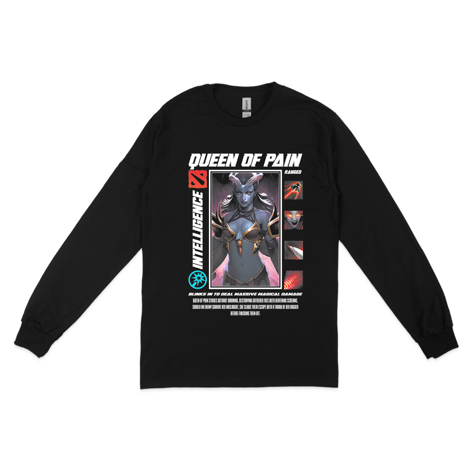 Світшот "QUEEN OF PAIN - HALFTONE"