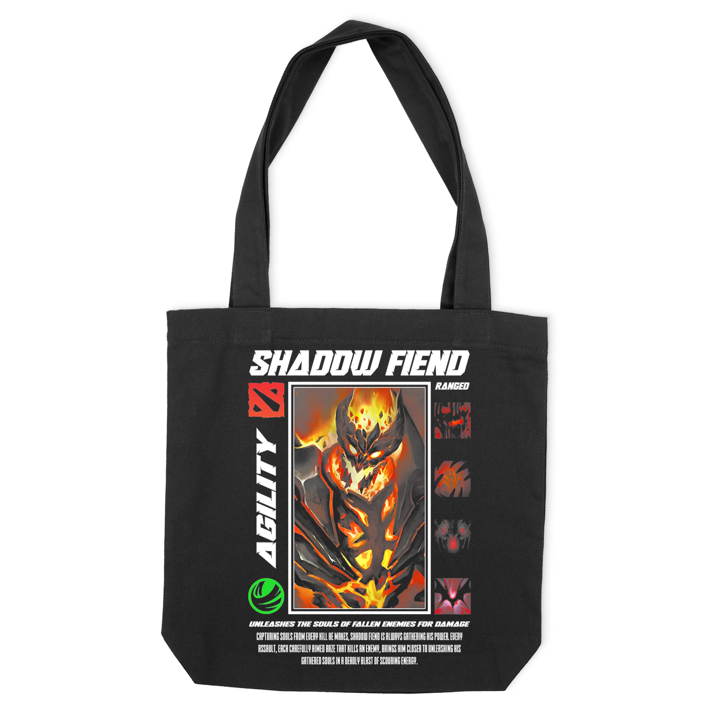 Еко сумка "SHADOW FIEND - HALFTONE" - Futboss