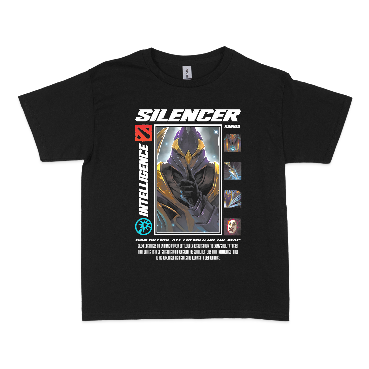 Чоловіча футболка "SILENCER - HALFTONE" - Futboss