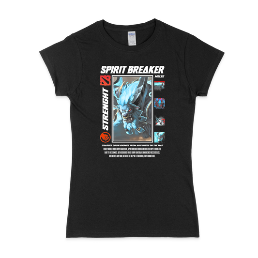 Жіноча футболка "SPIRIT BREAKER - HALFTONE" - Futboss