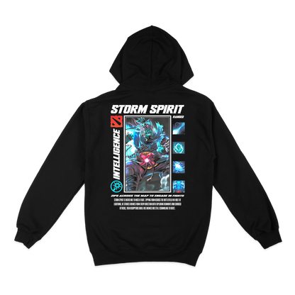 Толстовка (худі) "STORM SPIRIT - HALFTONE" - Futboss