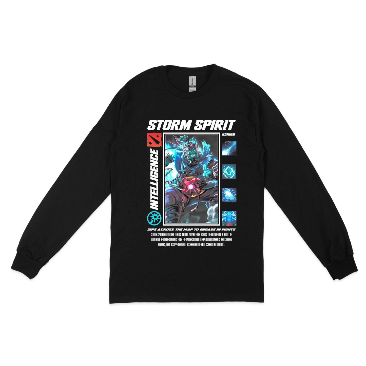 Світшот "STORM SPIRIT - HALFTONE" - Futboss