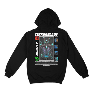 Толстовка (худі) "TERRORBLADE - HALFTONE"