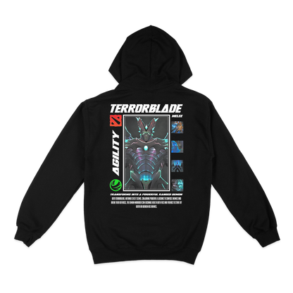 Толстовка (худі) "TERRORBLADE - HALFTONE" - Futboss