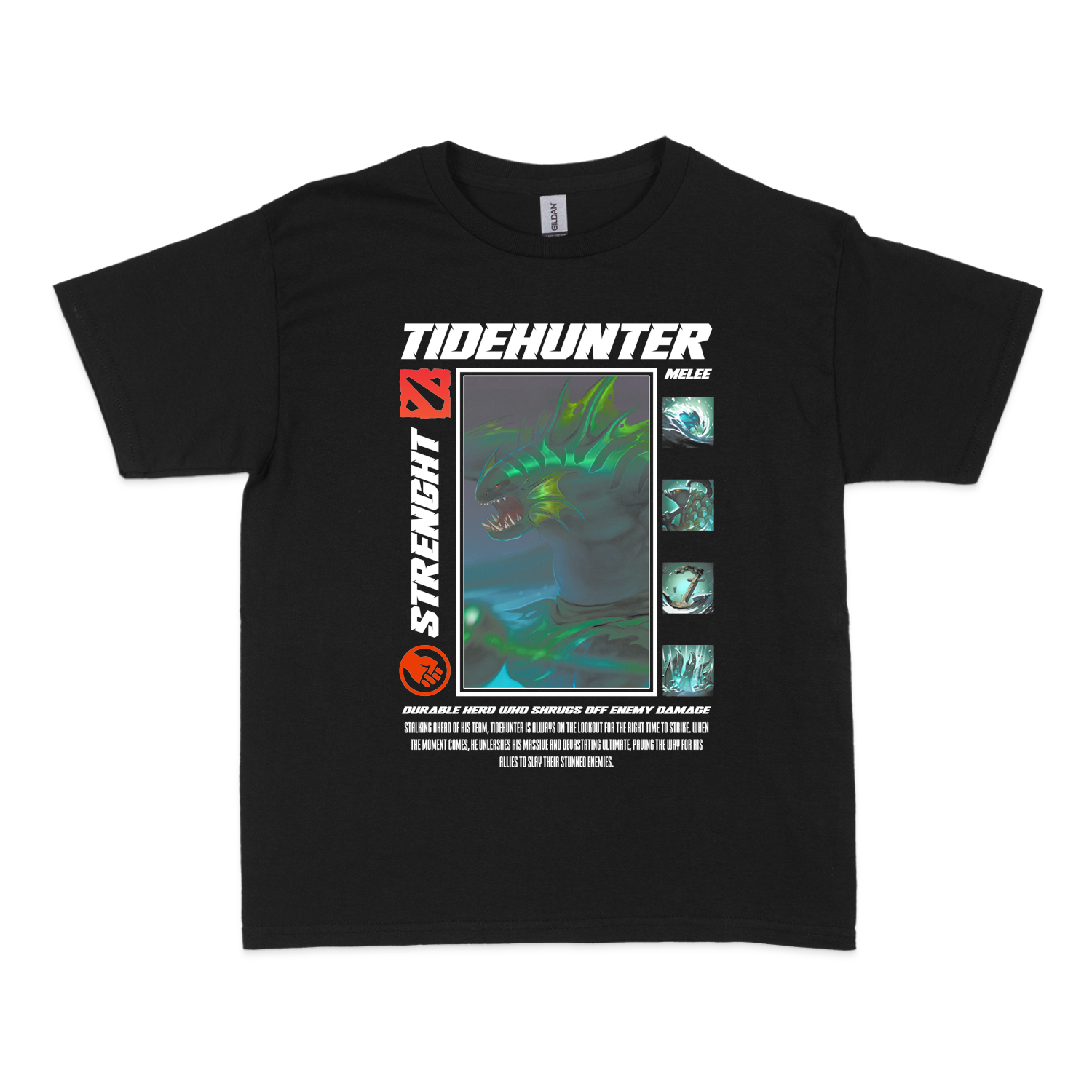 Чоловіча футболка "TIDEHUNTER - HALFTONE"