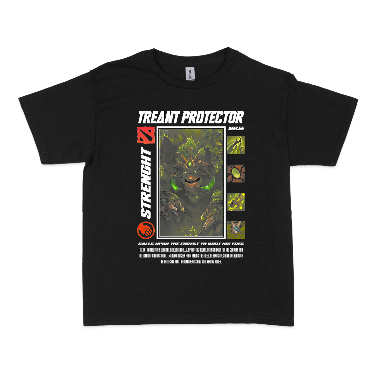 Чоловіча футболка "TREANT PROTECTOR - HALFTONE" - Futboss