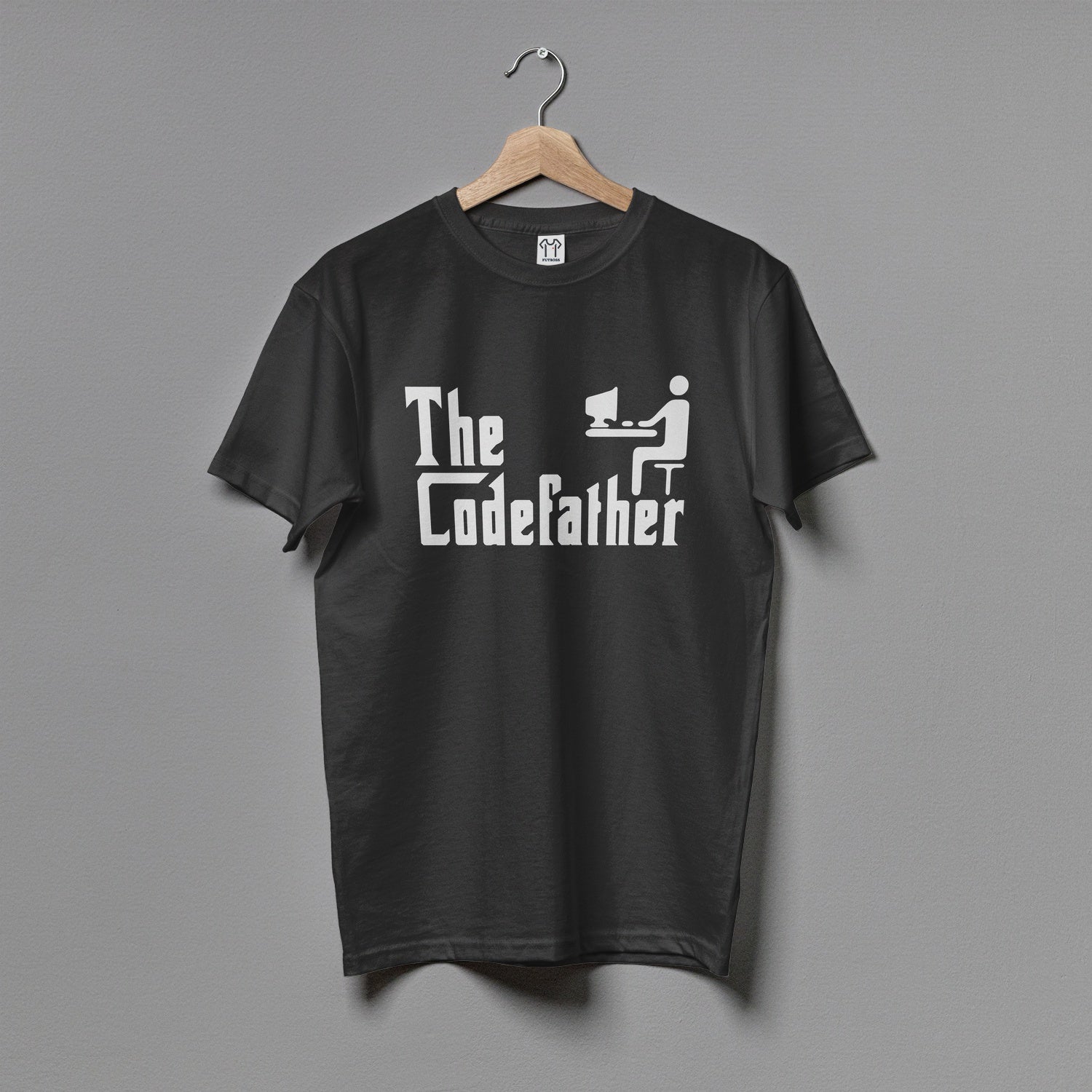 Жіноча футболка "The Codefather"